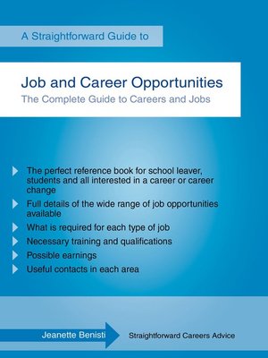 cover image of Straightforward Guide to Job and Career Opportunities